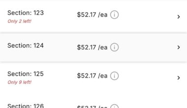 College Rush Tickets