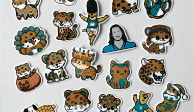 The Weekly Jaguars Doodles as Stickers :)