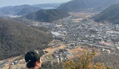 Yamamoto from the mountains of his hometown, Bizen City in Okayama. (From Yamamoto’s ig)
