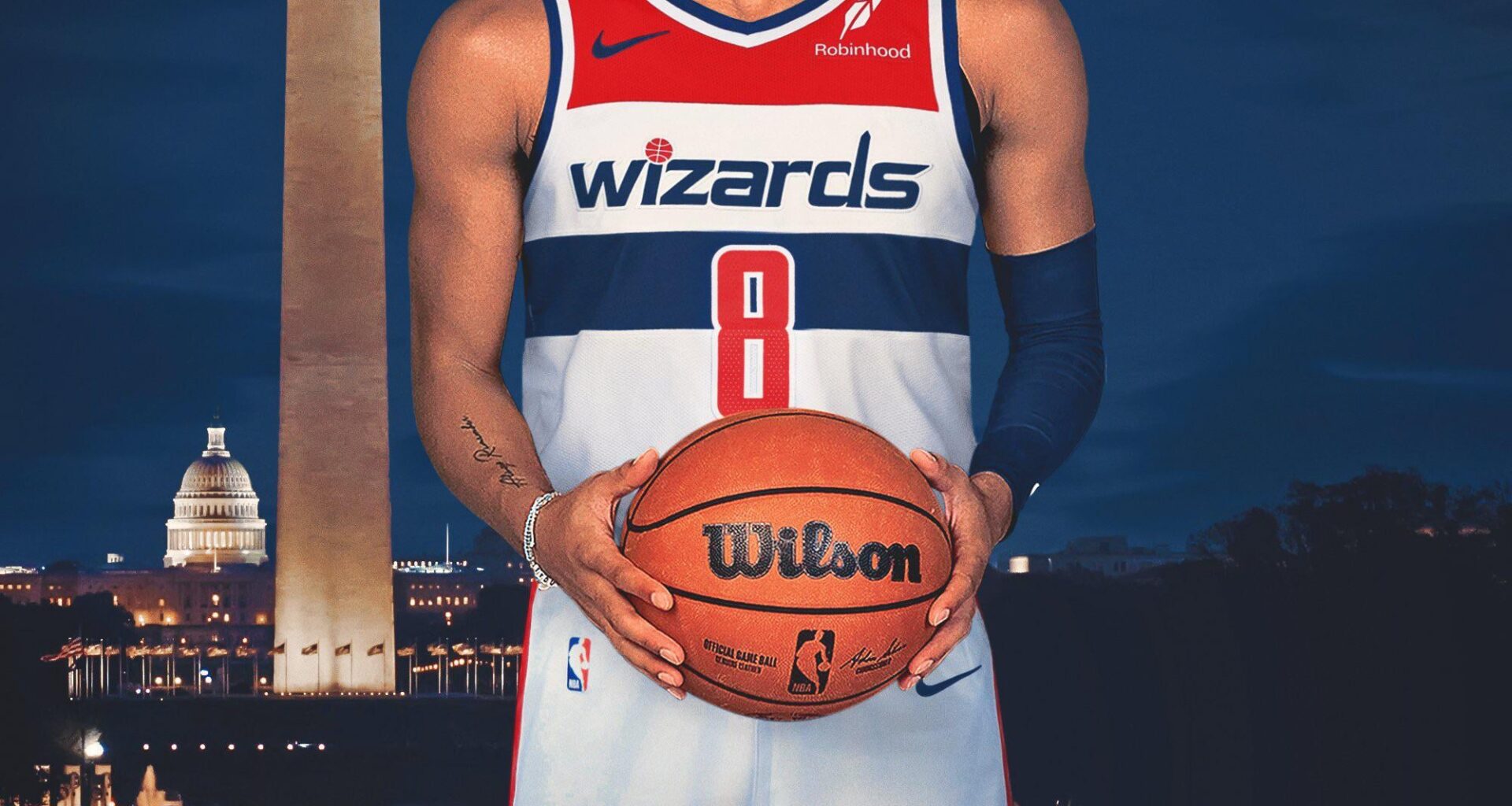 Atlanta Hawks all-star & Commanders fan Trae Young is now a Washington Wizard!