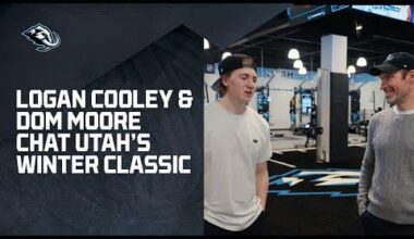Logan Cooley and Dom Moore Chat Utah's Winter Classic