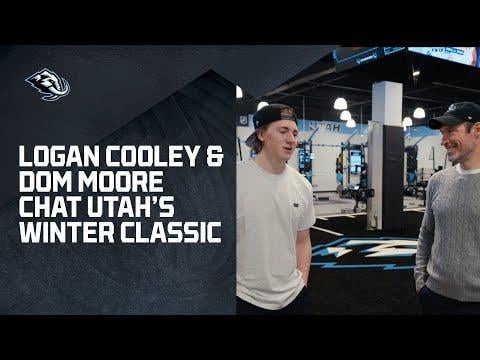 Logan Cooley and Dom Moore Chat Utah's Winter Classic
