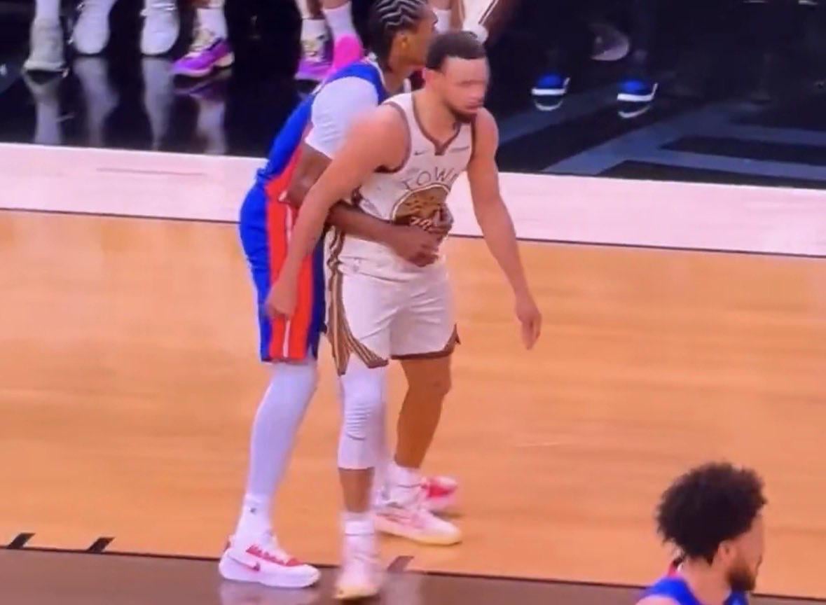 Piston fans saying their elite “defense” held down Steph, their “defense” ⬇️