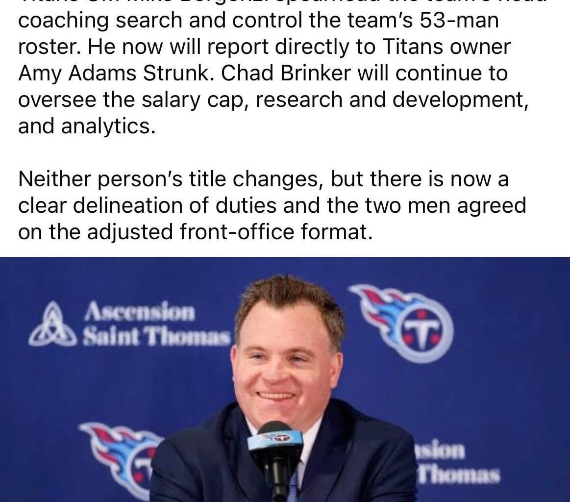 Mike Borgonzi has been given full access to continue cooking