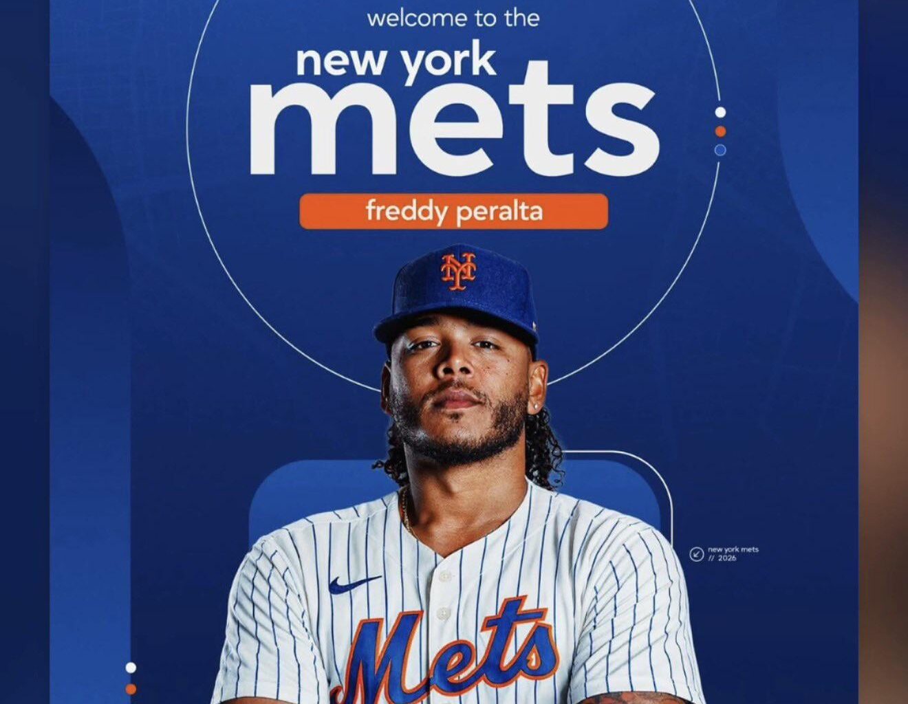Freddy Peralta on his IG Story: ‘’LGM🐫🧡’’