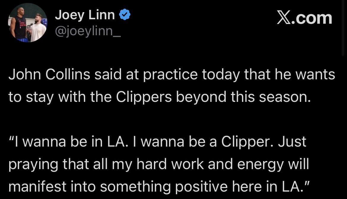 John Collin trade rumors