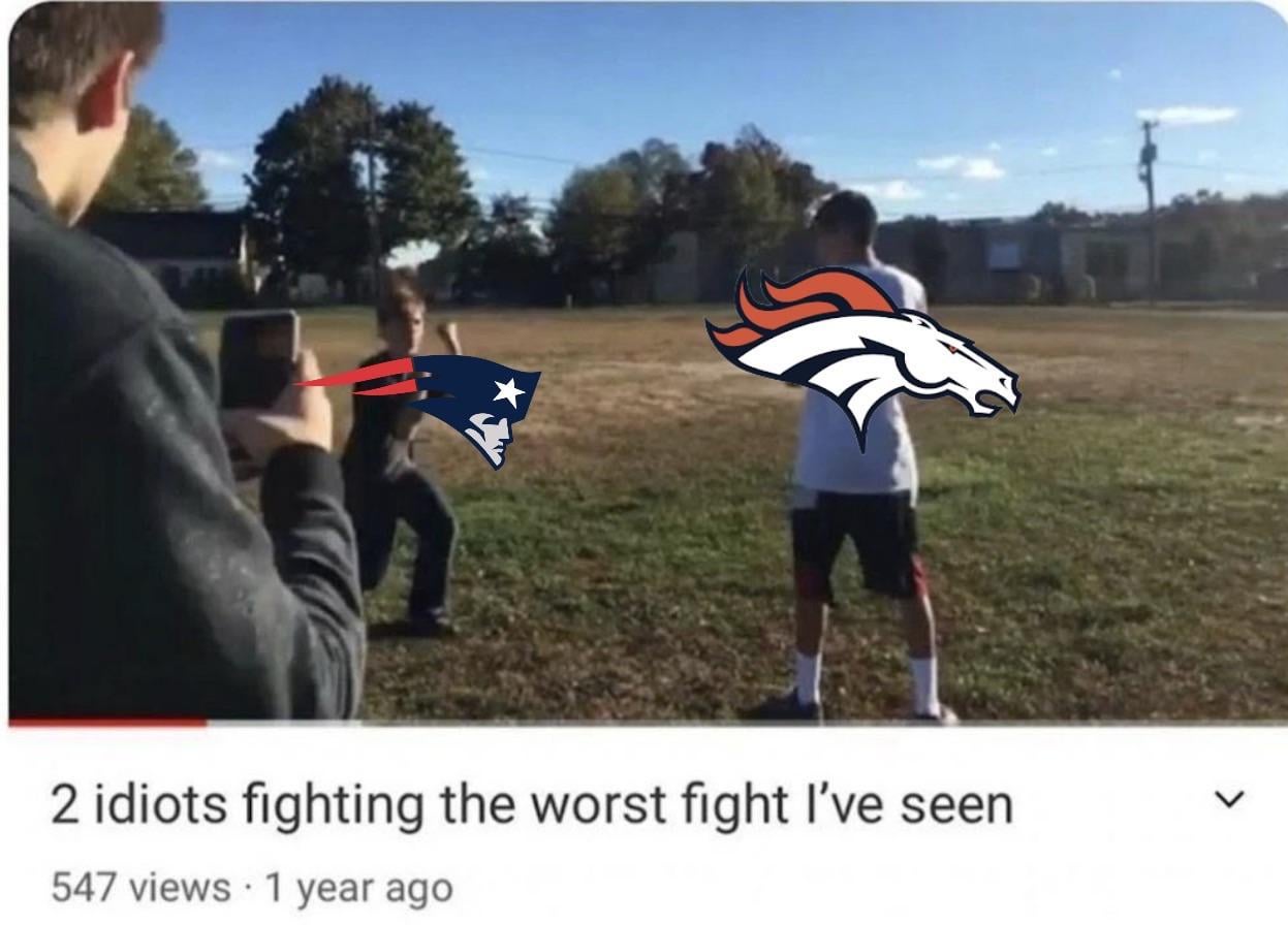 For all of the haters who wanted an AFC playoffs without the Chiefs, this is what you get instead 💀