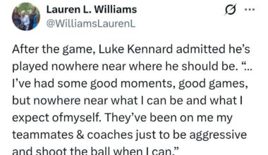 Luke kennard post game statement