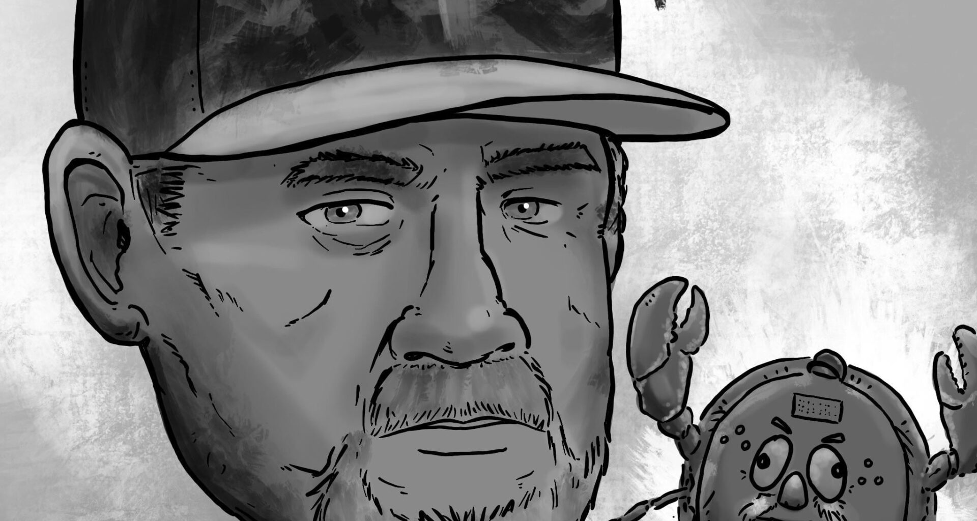 [fan art] Drawing Bruce Bochy’s head bigger every week until February: Week 8