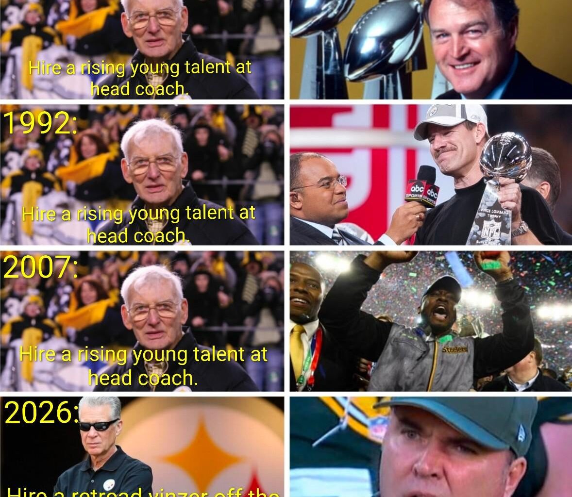 He finally had his moment to get it right doing things the old way and we would have loved him for it. If only they had interviewed someone who fit the paradigm they've used for seventy years.