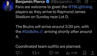 Stadium Series player arrivals