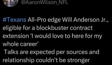 WAJ would love to retire a Texan