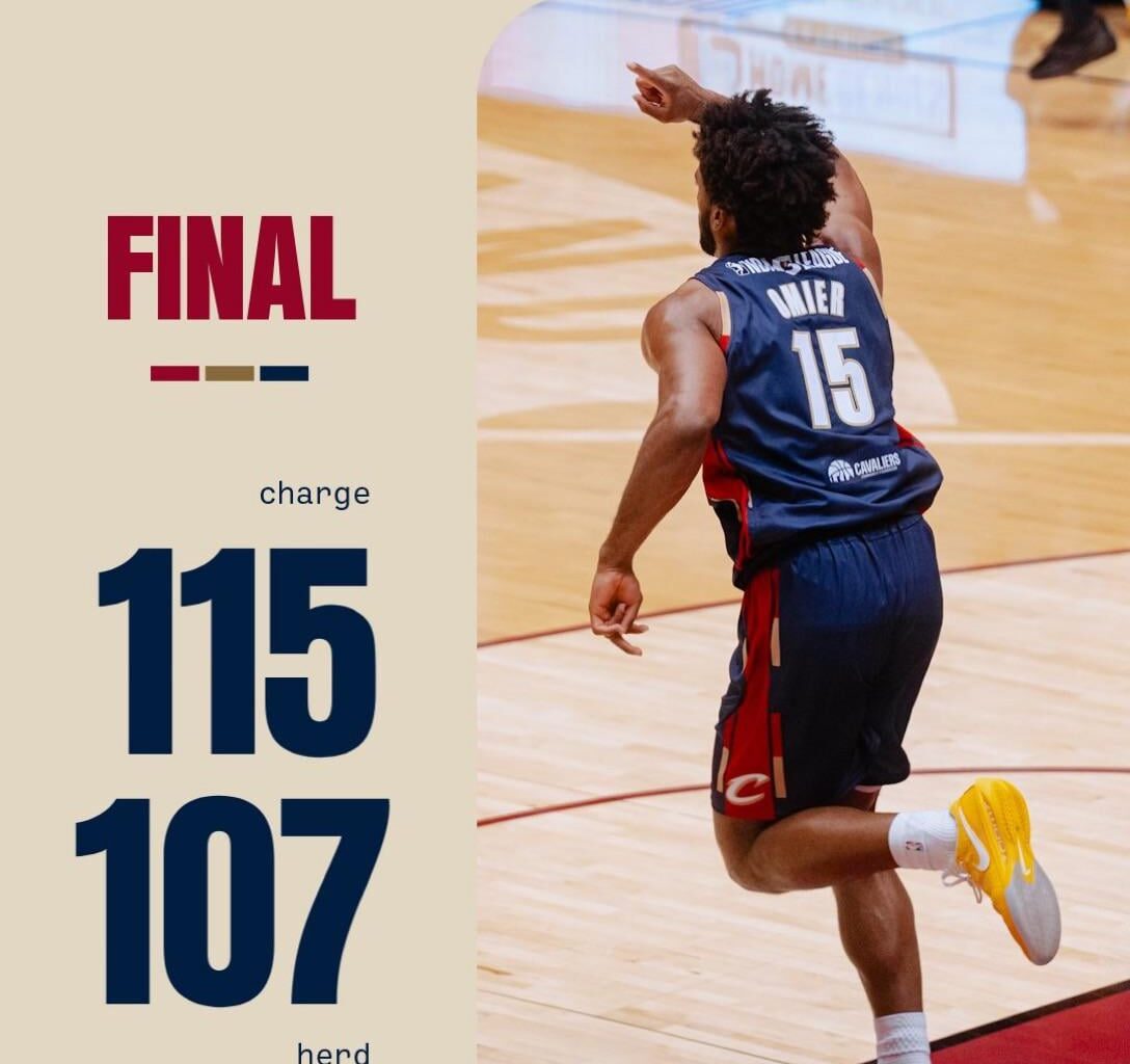 Charge Win! 115-107 Vs Herd!