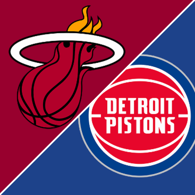 [Game Thread] Miami Heat (18-15) @ Detroit Pistons (25-8) - 01/01 7:00 pm ET