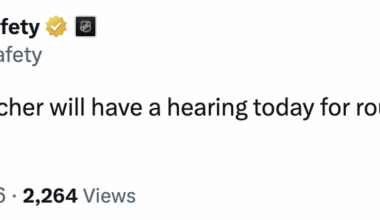 Beecher is having a hearing for sucker punching Big Sexy