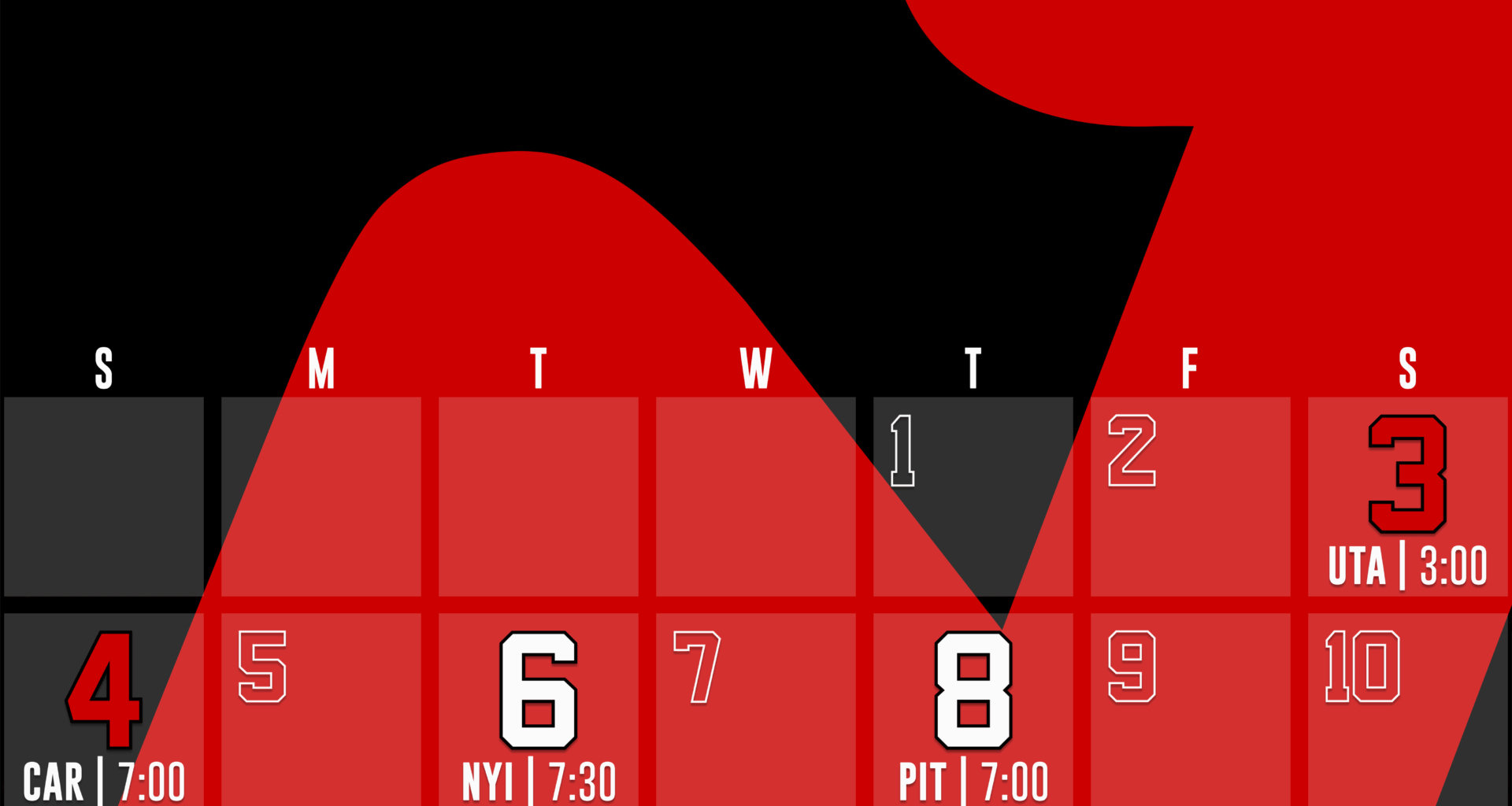 The New Jersey New Year's New Calendar