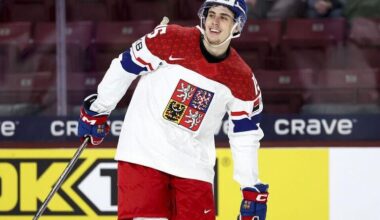 [the score] World Junior tournament top players picked by the IIHF: Blues’ prospect Adam Jiricek named best defensemen and Love Harenstam named top goalie.