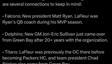 As speculation about Matt LaFleur’s future in Green Bay continues to mount, it is important to keep in mind the multiple connections he has to Nashville.