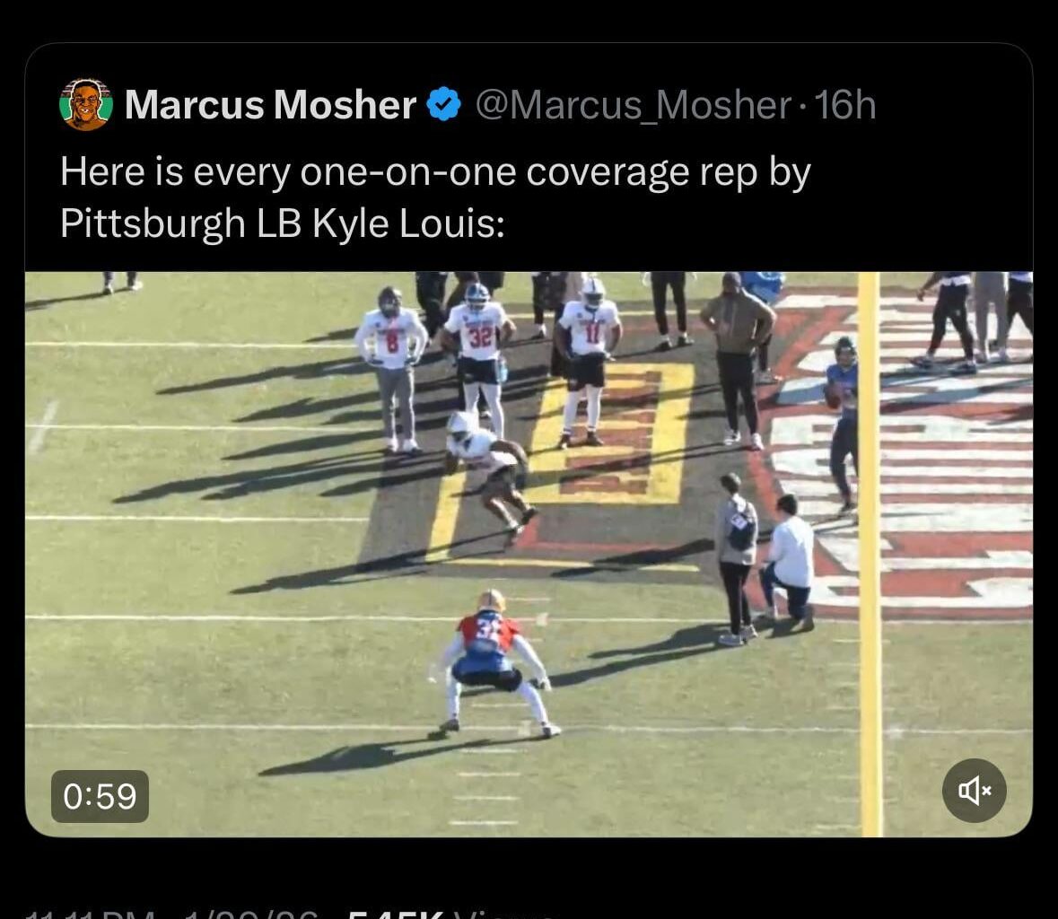 We have to target Kyle Louis (Pitt LB)