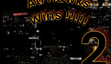 That’s Two Hawks Wins Straight!!!! Ah Ah!!