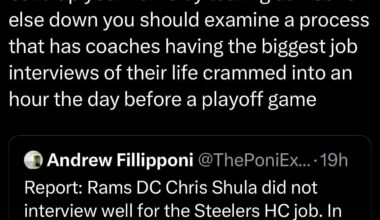 Rams’ team president standing up for Chris Shula