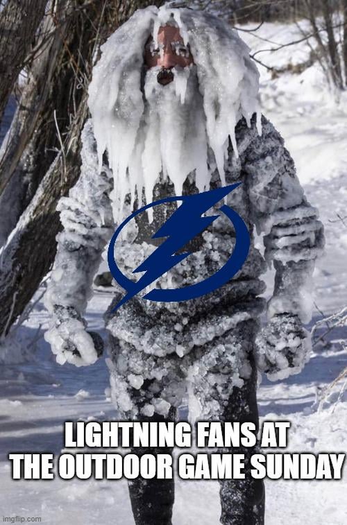 Night Temps in the Thirties? Perfect outdoor hockey weather! Hopefully it snows too!