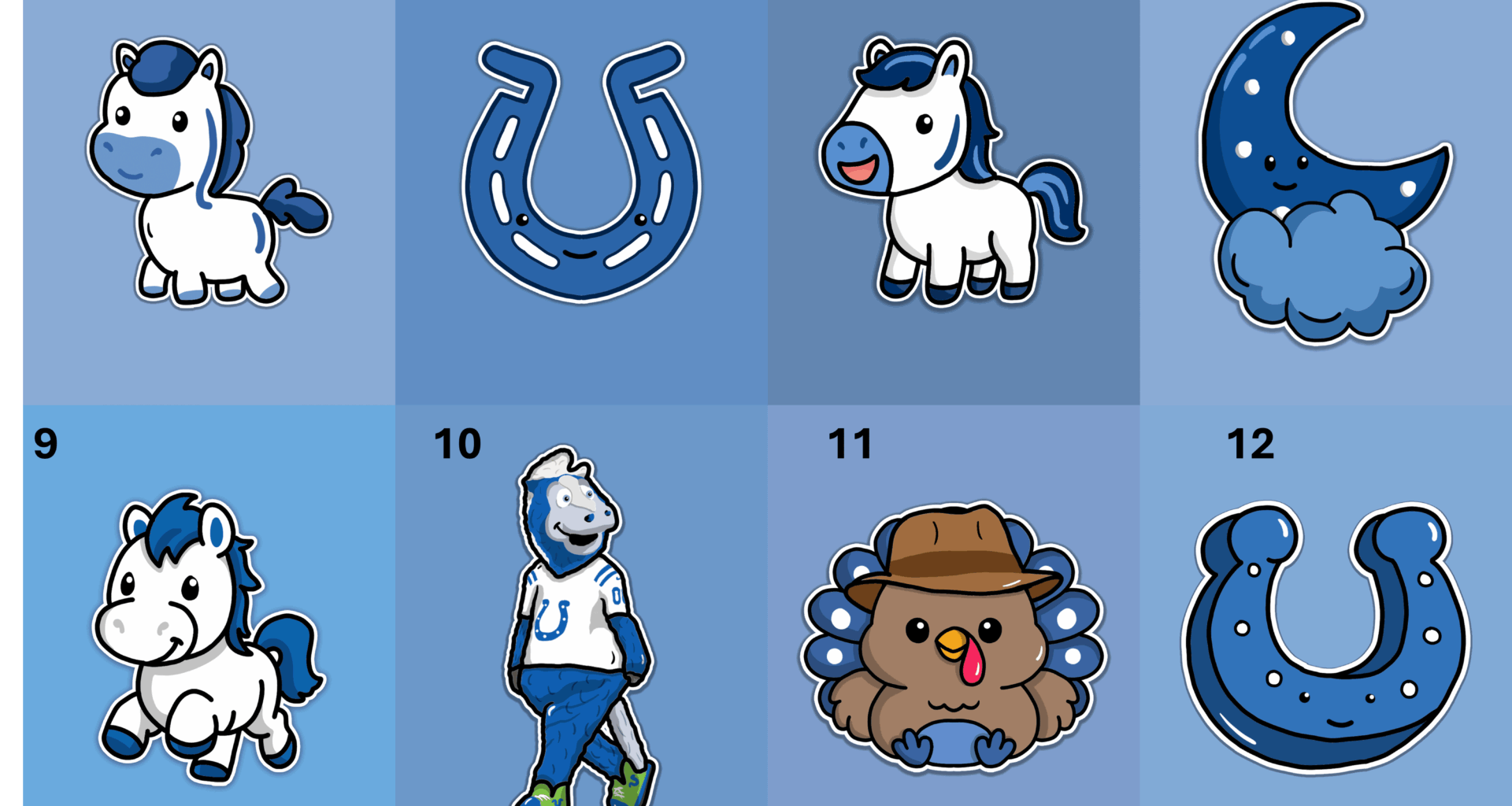The 2025 Indianapolis Colts Doodles :) Do you have a favorite?