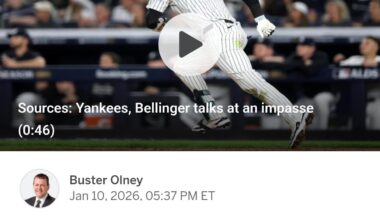 Yankees' negotiations with Cody Bellinger at an impasse