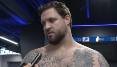 Lions left tackle Taylor Decker admitted he will consider retirement for the first time this offseason.