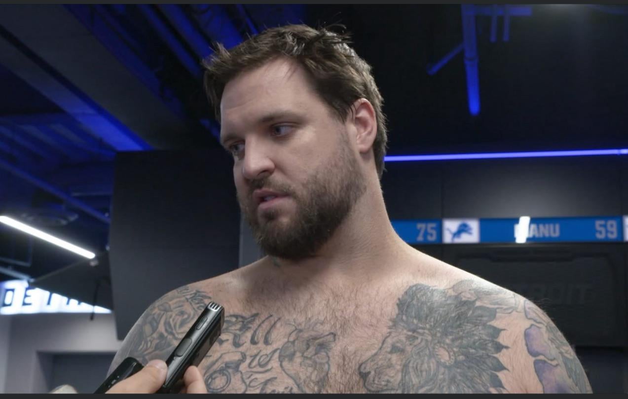 Lions left tackle Taylor Decker admitted he will consider retirement for the first time this offseason.