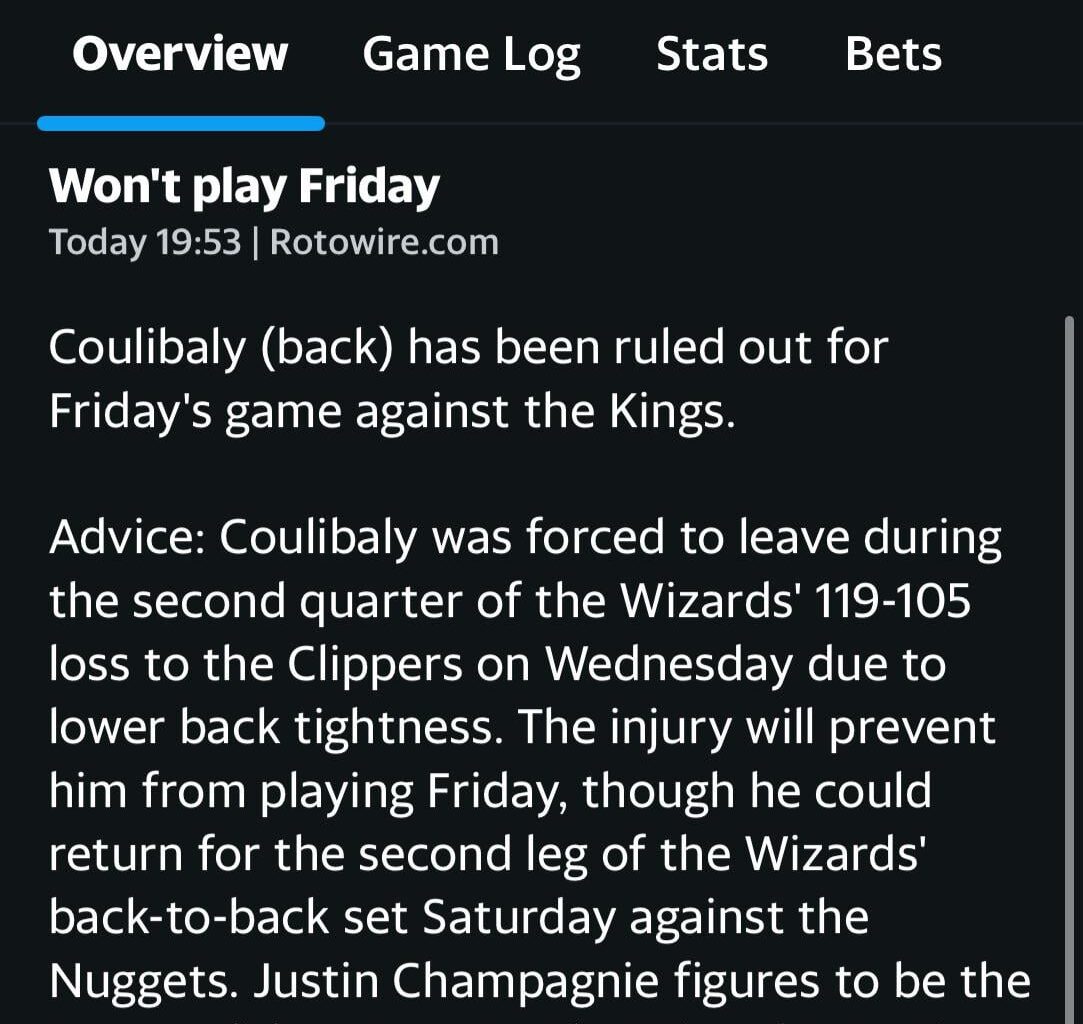 Alright… it’s starting to get worrying now