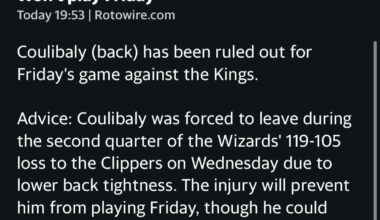 Alright… it’s starting to get worrying now