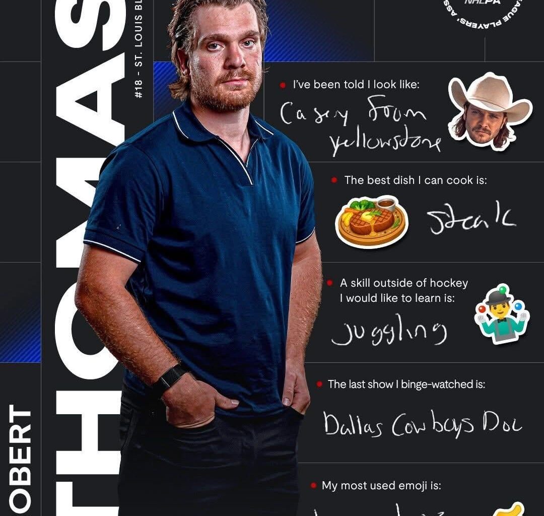 Robert Thomas Player Q & A.