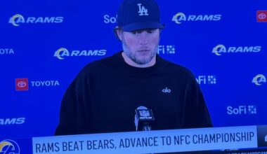 LA legend Matthew Stafford after beating the Bears