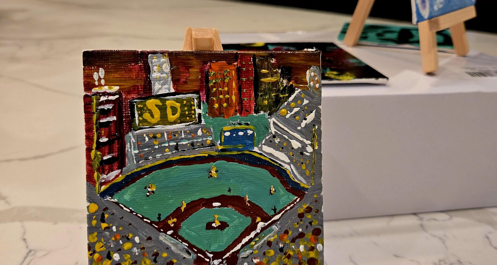 Daughter wanted me to paint with her. I said Say Less. LFGSD