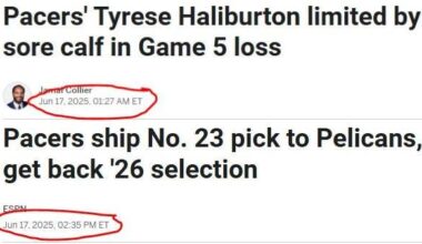 Did Dumars never stop to wonder WHY the Pacers were trading FRPs during the Finals?