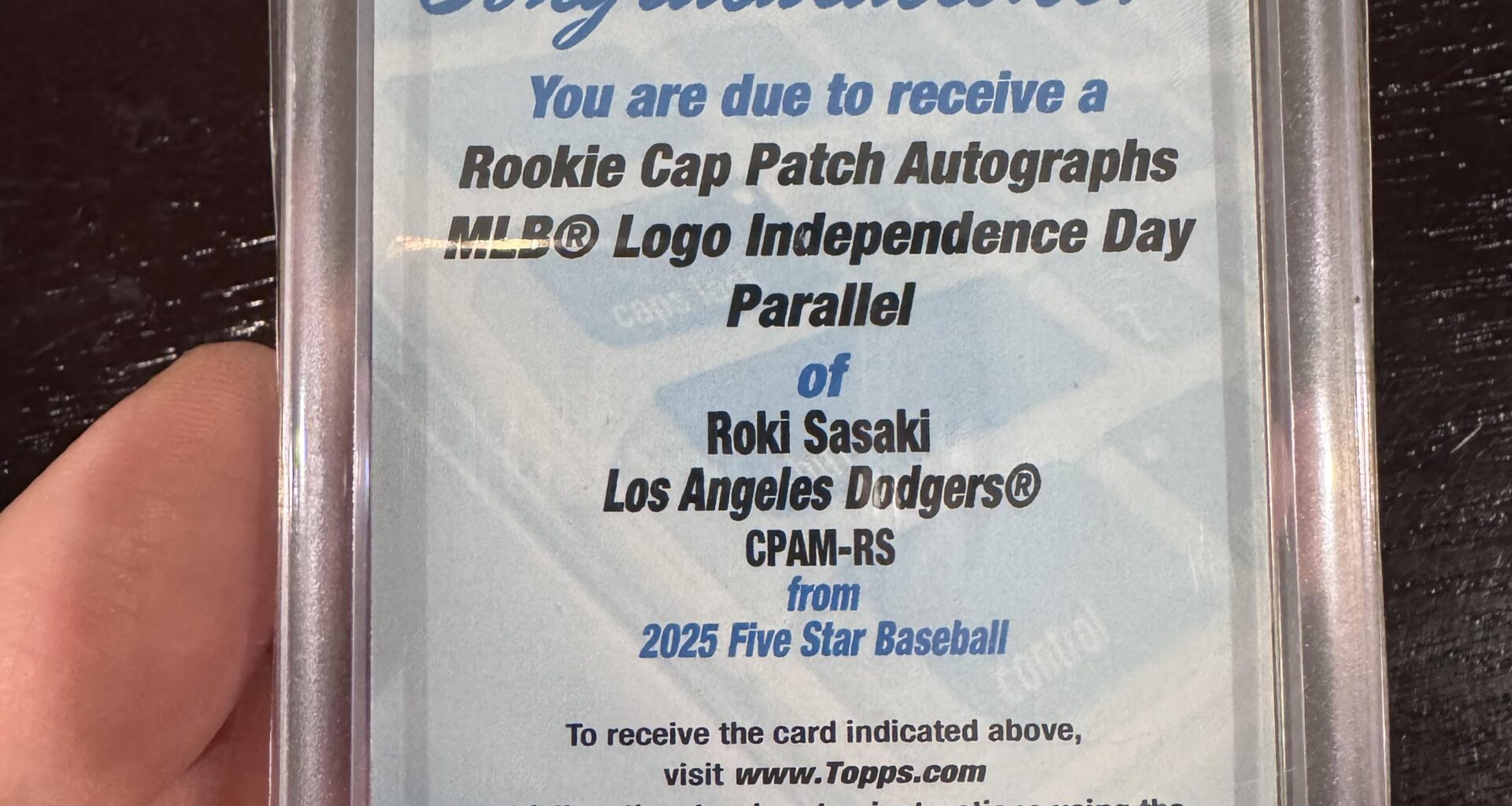 My first ever 1/1!!!