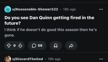 The switch up in this sub in just 1 hire is funny (I’m a Dan Quinn believer)