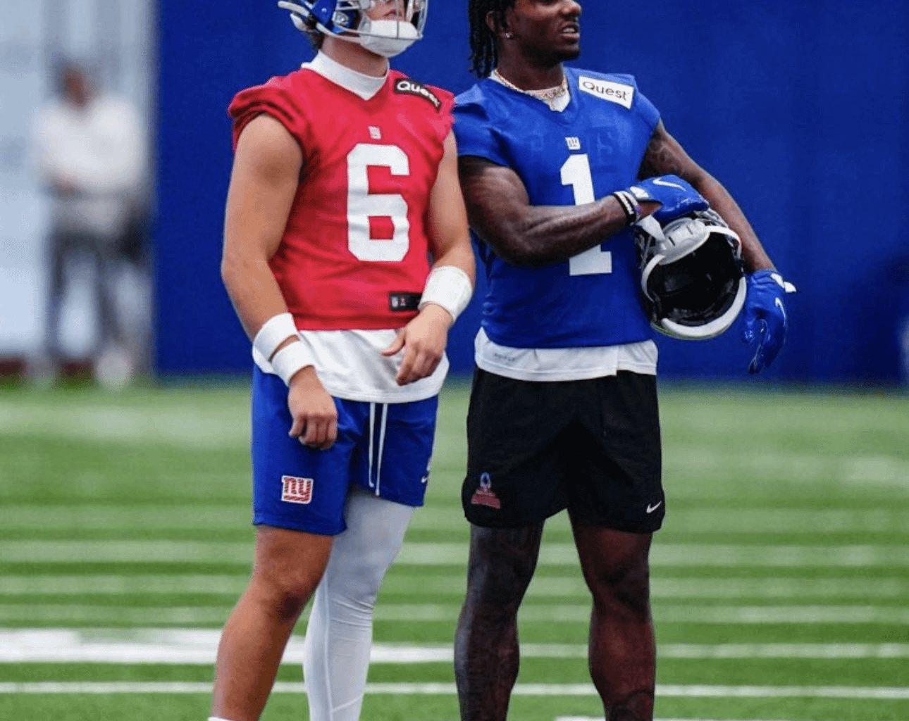 I can't wait to watch the Dart and Nabers connection grow.