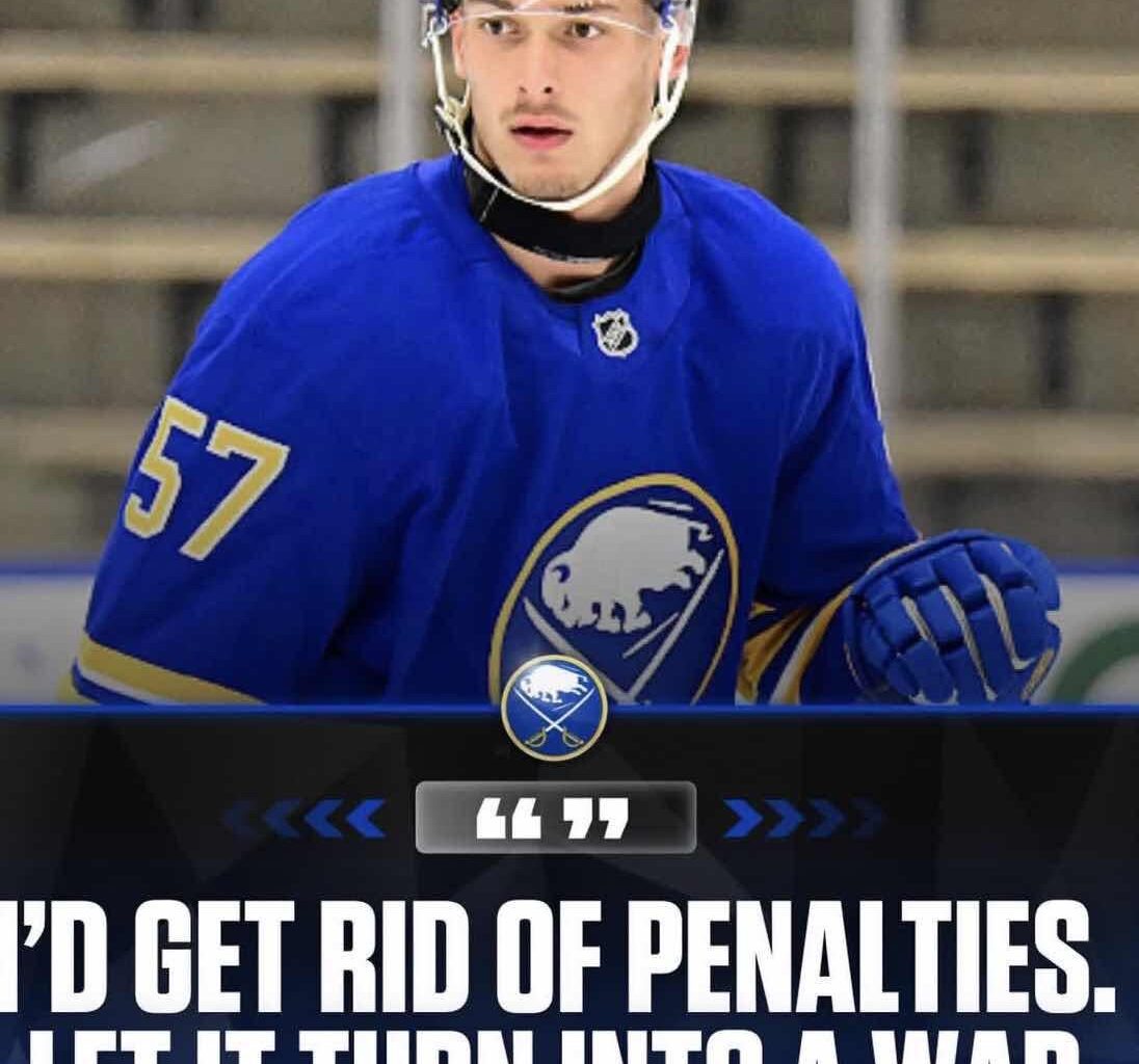 Yes! Sabres on the warpath!