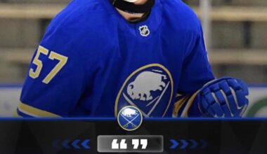 Yes! Sabres on the warpath!