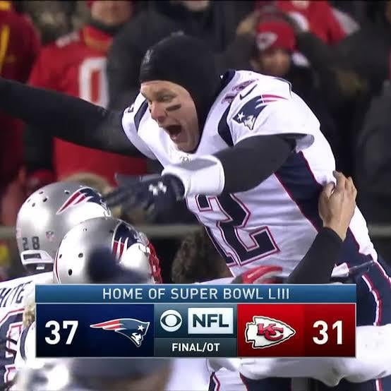7 Years Ago today, the Patriots defeat the Chiefs in an epic AFCCG and advance to Super Bowl LIII