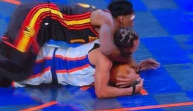 Bro had him in the STFU 🤦‍♀️