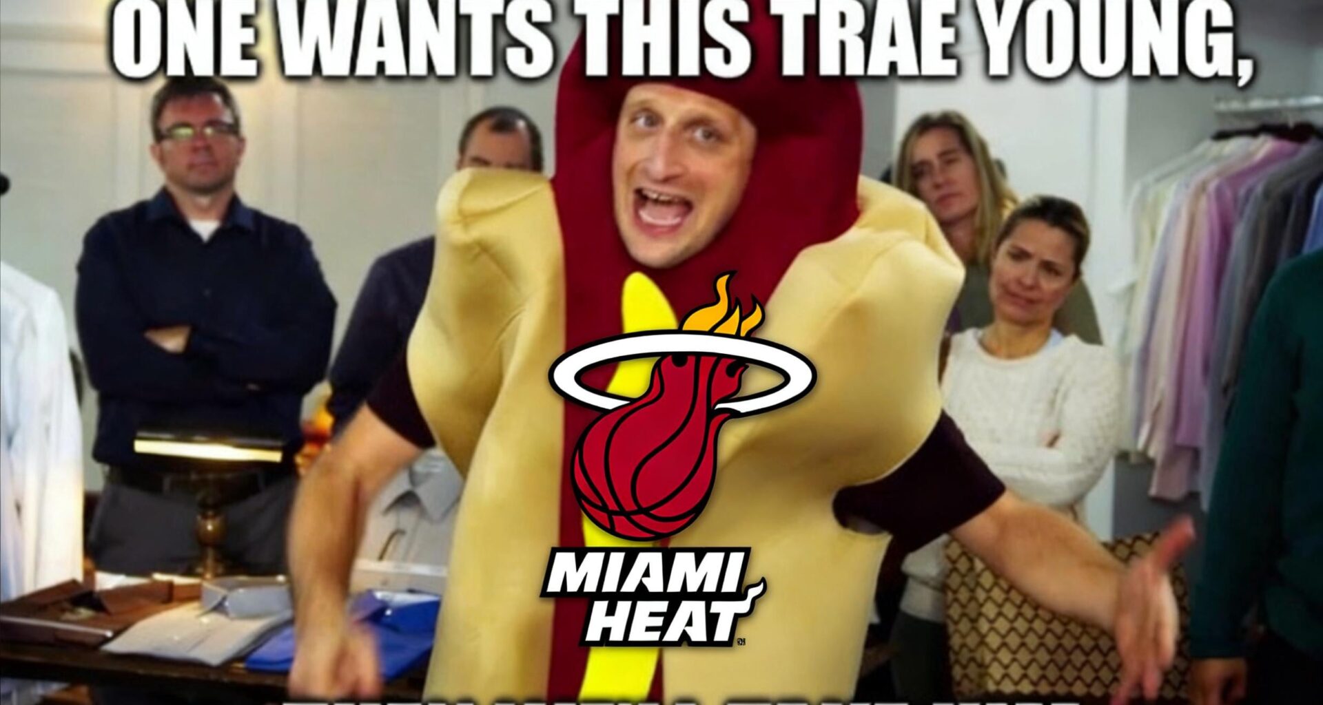 The Hawks are sending picks to any team that absorbs Young’s contract?