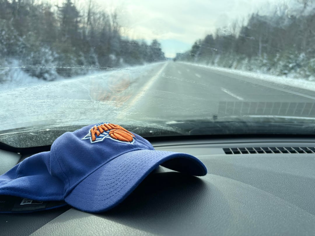 A year later and start of a tradition to travel to Toronto to see the Knicks play (and win!)