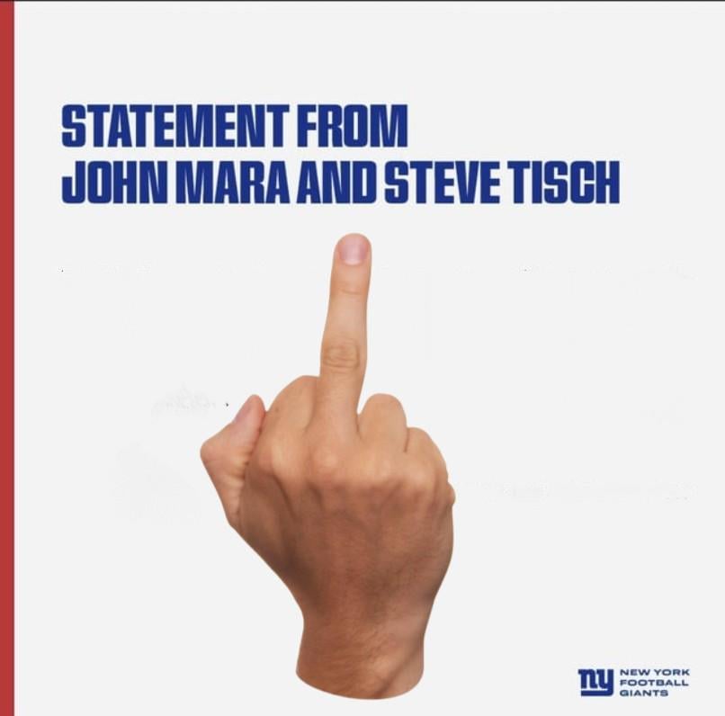 The statement, translated