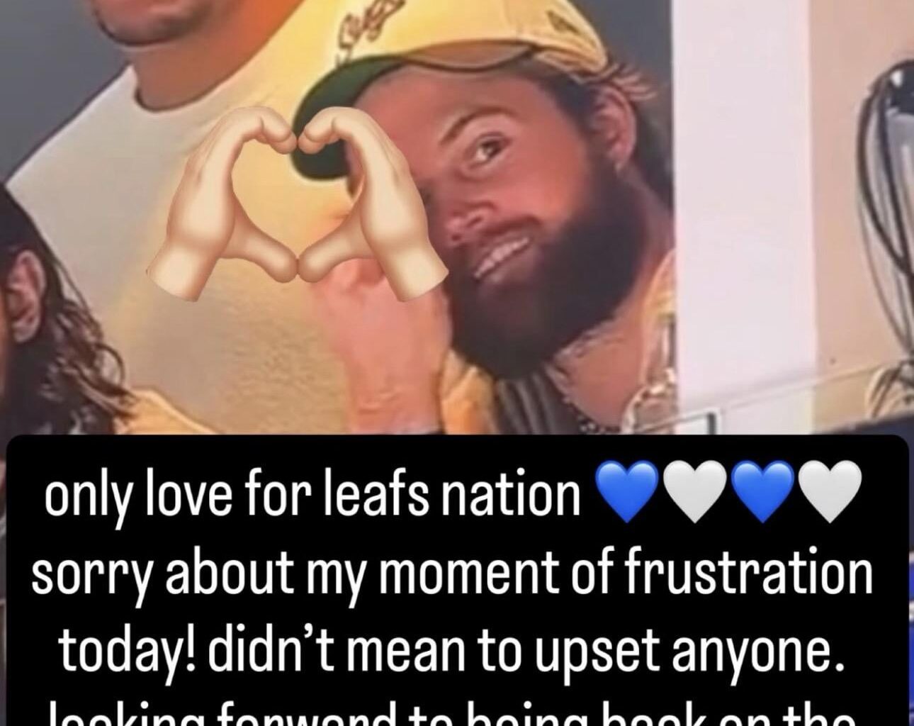 Nylander going through it just like the rest of us