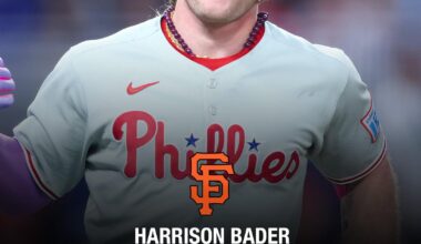 An hour ish late, but Harrison Bader is heading to the Bay Area on a 2 year deal.