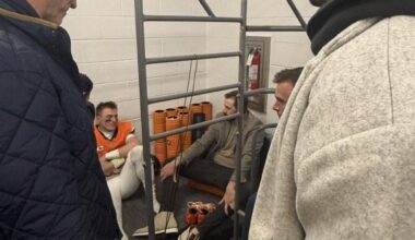 [Izzy Nix] Scenes from postgame finding out about Bo’s ankle. He will be back.