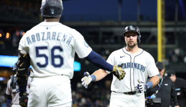 Seattle Mariners TV Cal Raleigh Randy Arozarena...